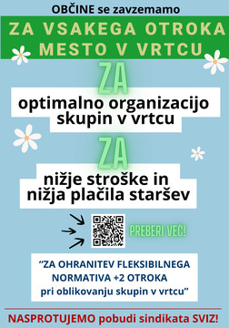 Za vsakega otroka mesto v skupini.